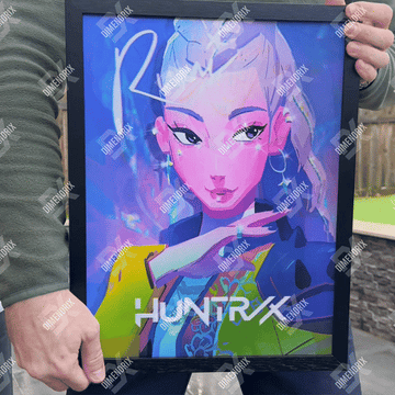 K-Pop Demon Hunters Idol Portrait 3D Lenticular Poster – Dimendrix™