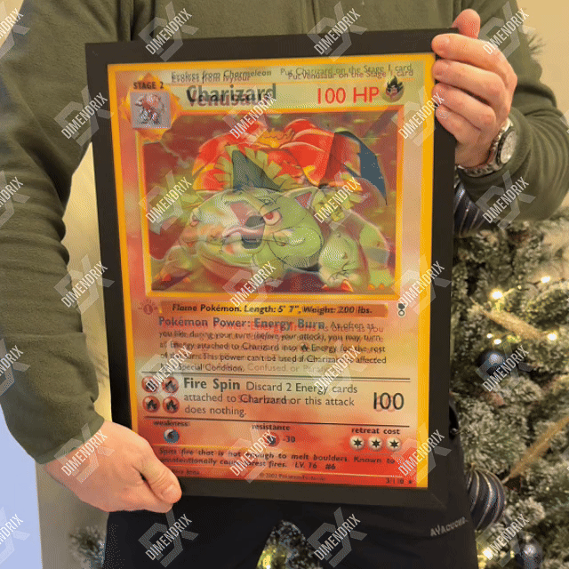 1st Edition Pokemon Cards 3D Lenticular Poster – Dimendrix™