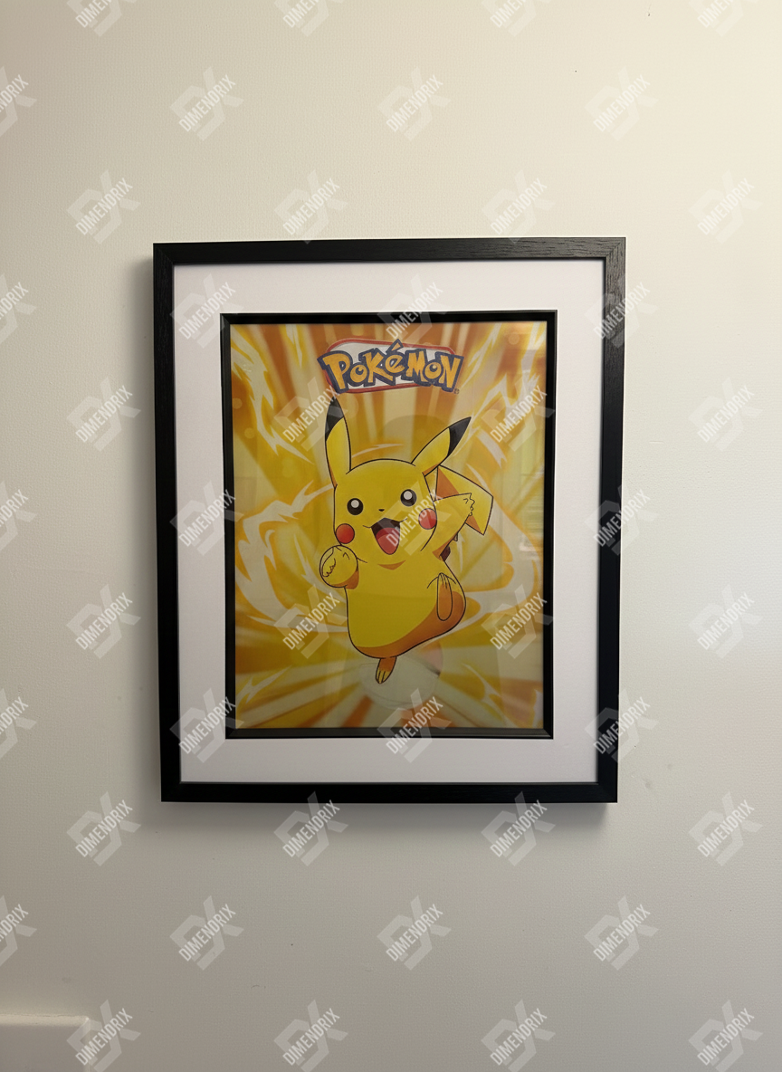 Pokemon Starters 4-Angle 3D Lenticular Poster – Dimendrix™