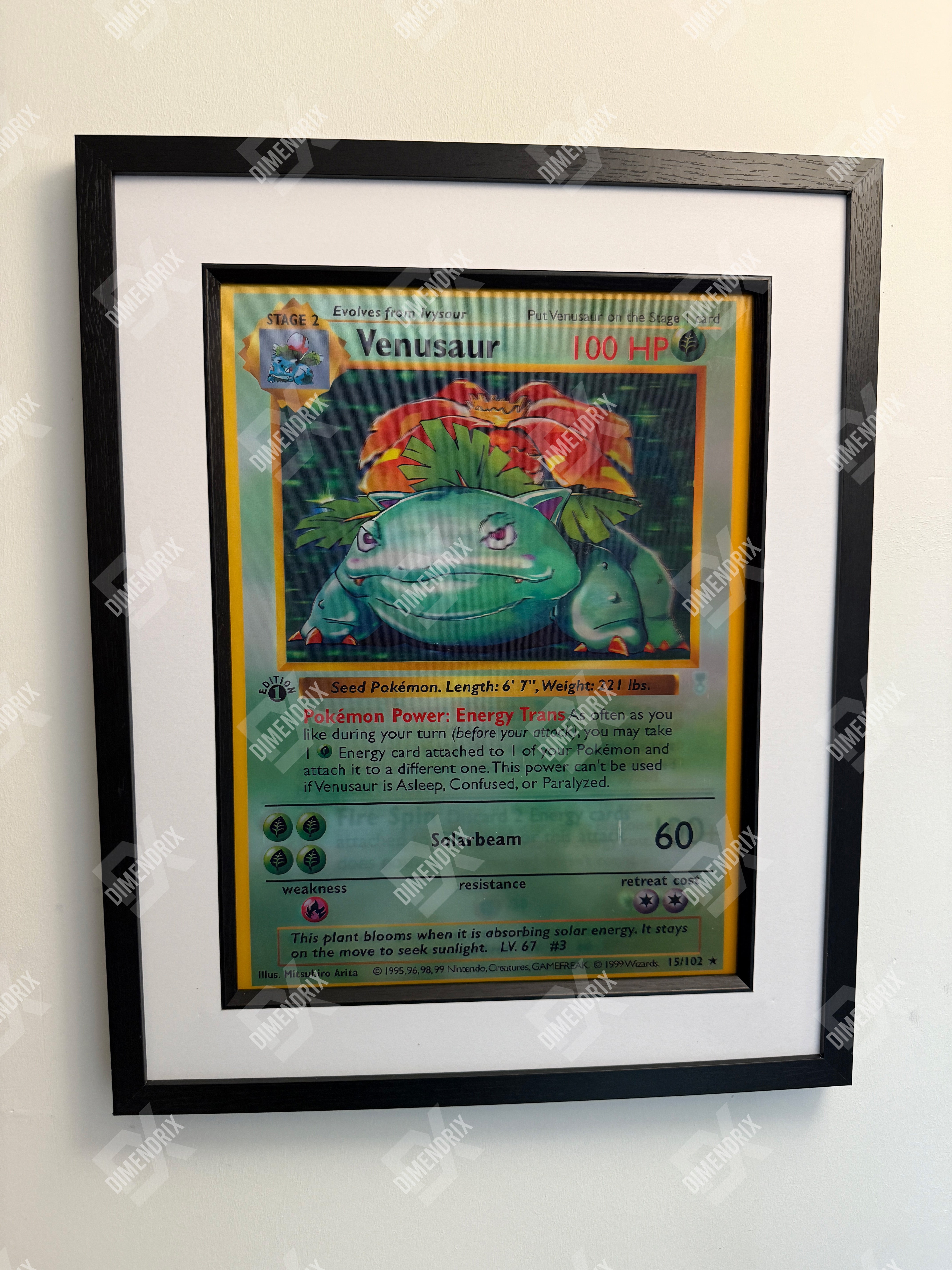 1st Edition Pokemon Cards 3D Lenticular Poster Dimendrix 1st Edition Pokemon Cards 3D Lenticular Poster Dimendrix