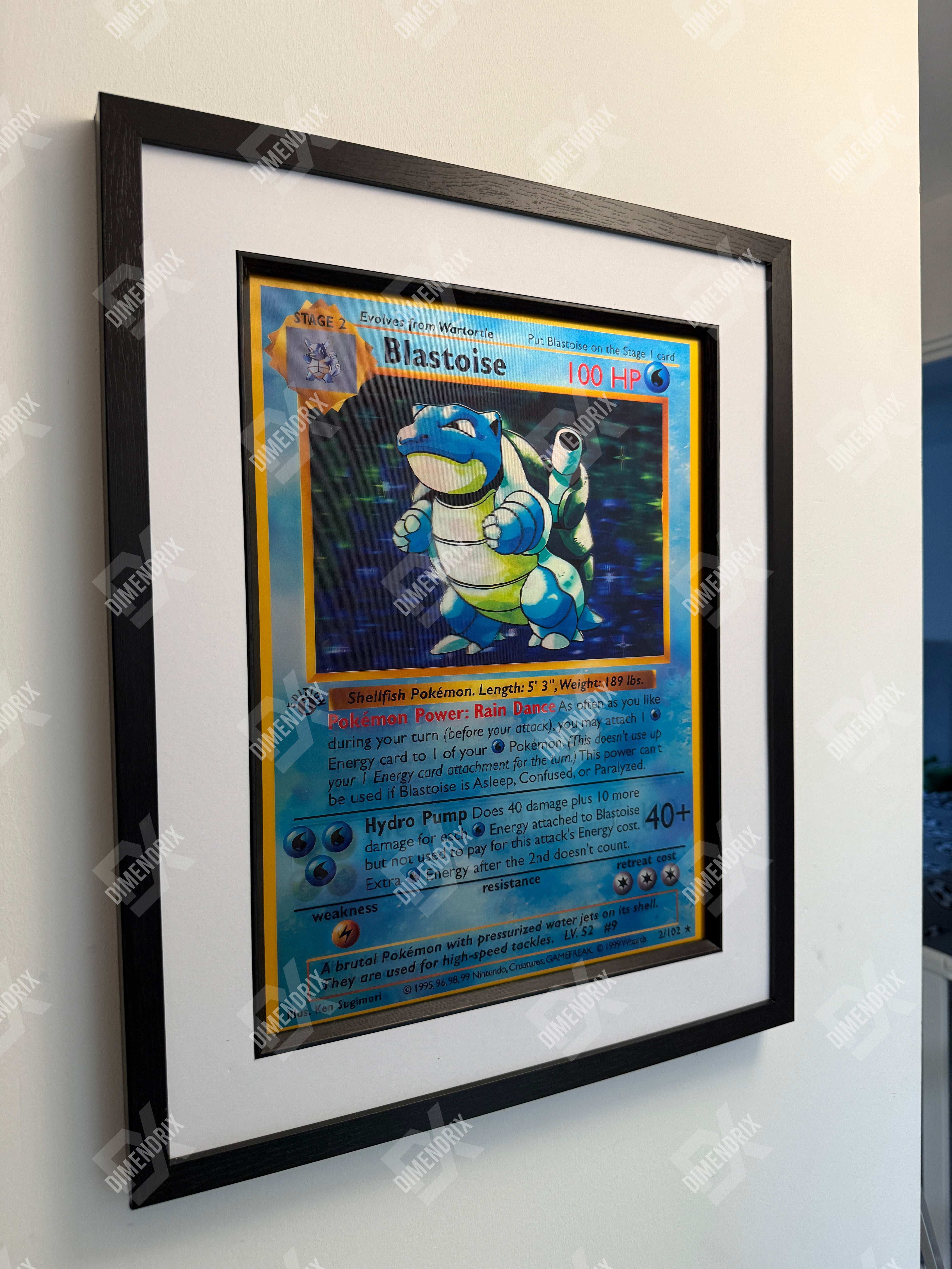 1st Edition Pokemon Cards 3D Lenticular Poster – Dimendrix™