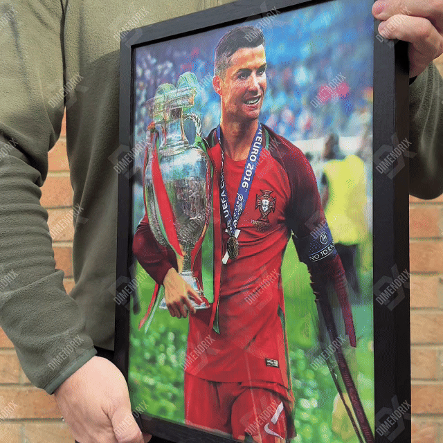 Cristiano Ronaldo 3D Lenticular Poster – Dimendrix™