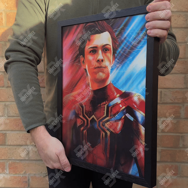 Spiderman 3D Lenticular Poster – Dimendrix™